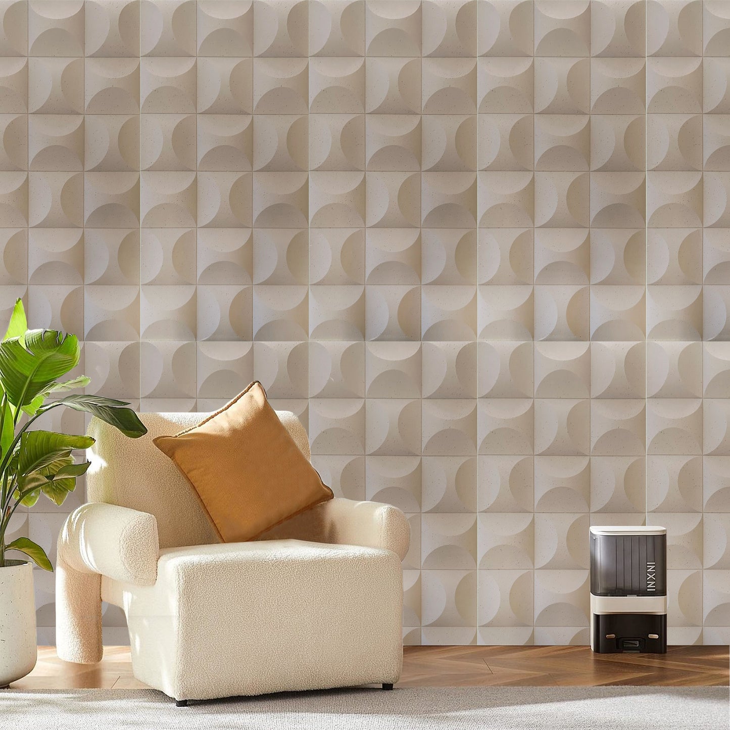 PU-Paneele Records grau 1200x600x30mm