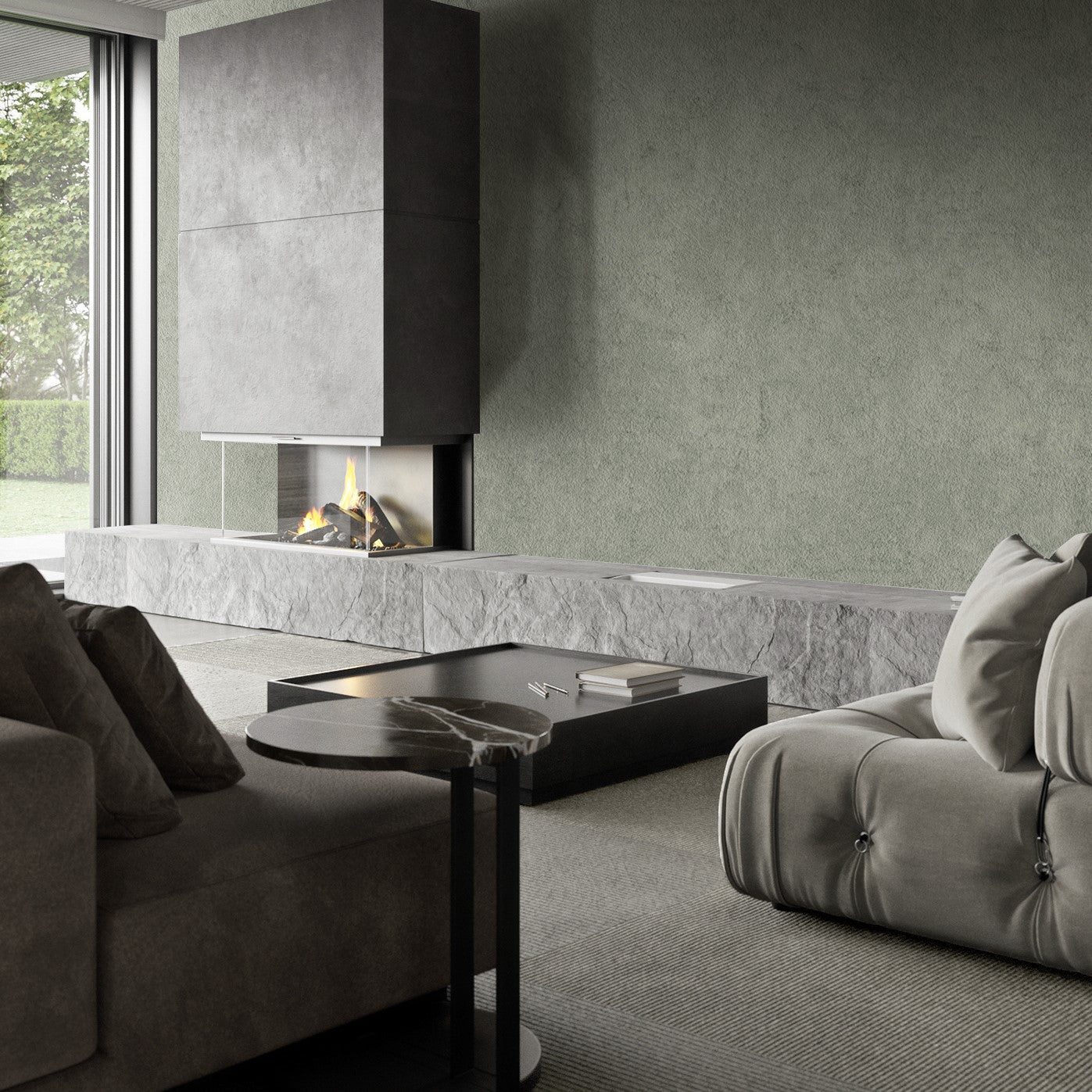 Bamboo WPC Stein-Serie 53141 2600x1220x5mm (3,172m²)