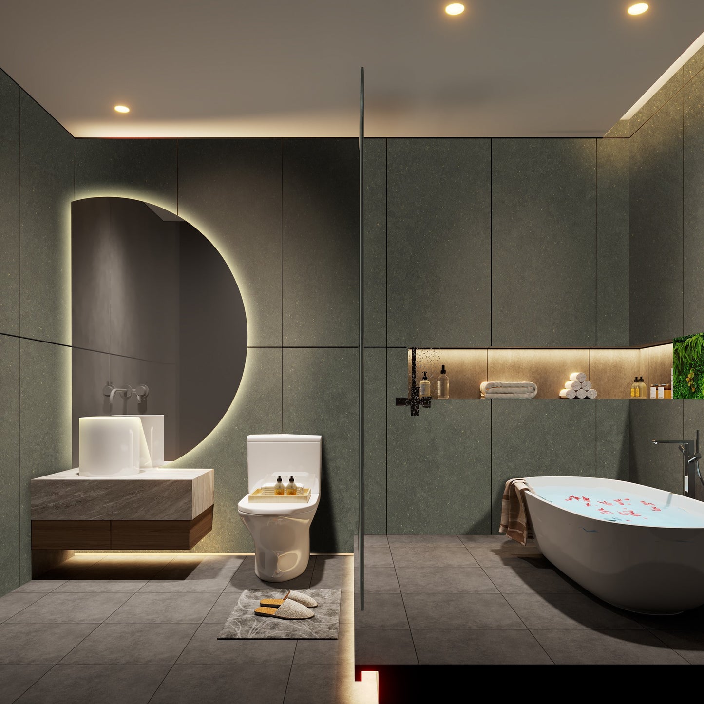 Bamboo WPC Stein-Serie 53142 2600x1220x5mm (3,172m²)