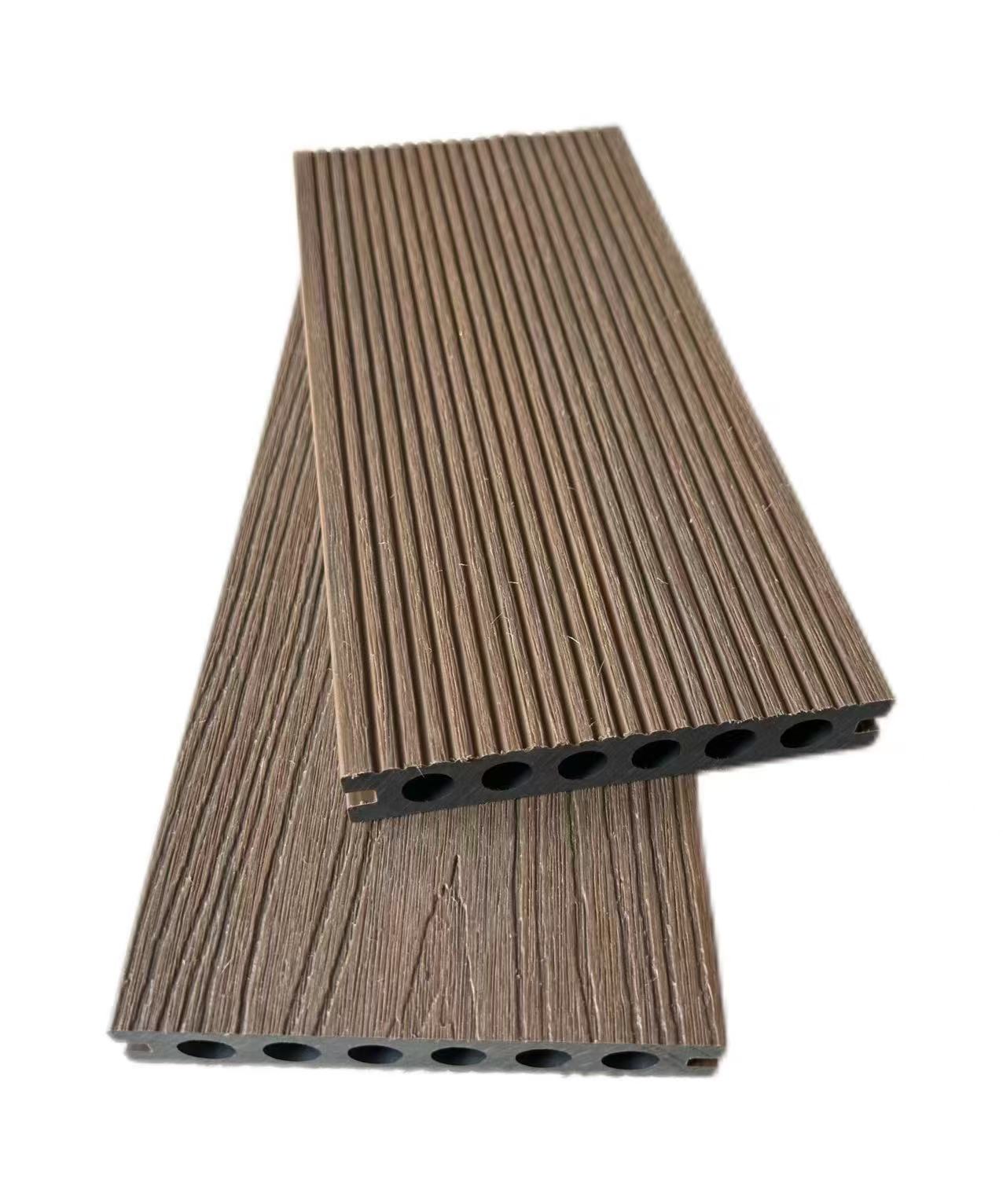 WPC Terrassendielen co-extrudiert Teak 138x23mm Länge 3m (9,97€/m)