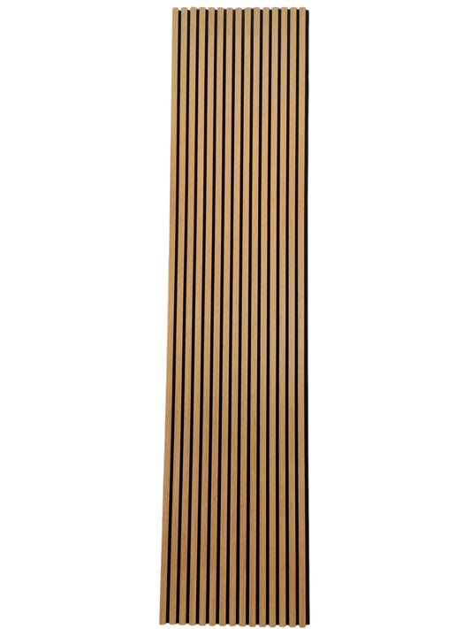 Acoustic panel teak 2600x600x21mm